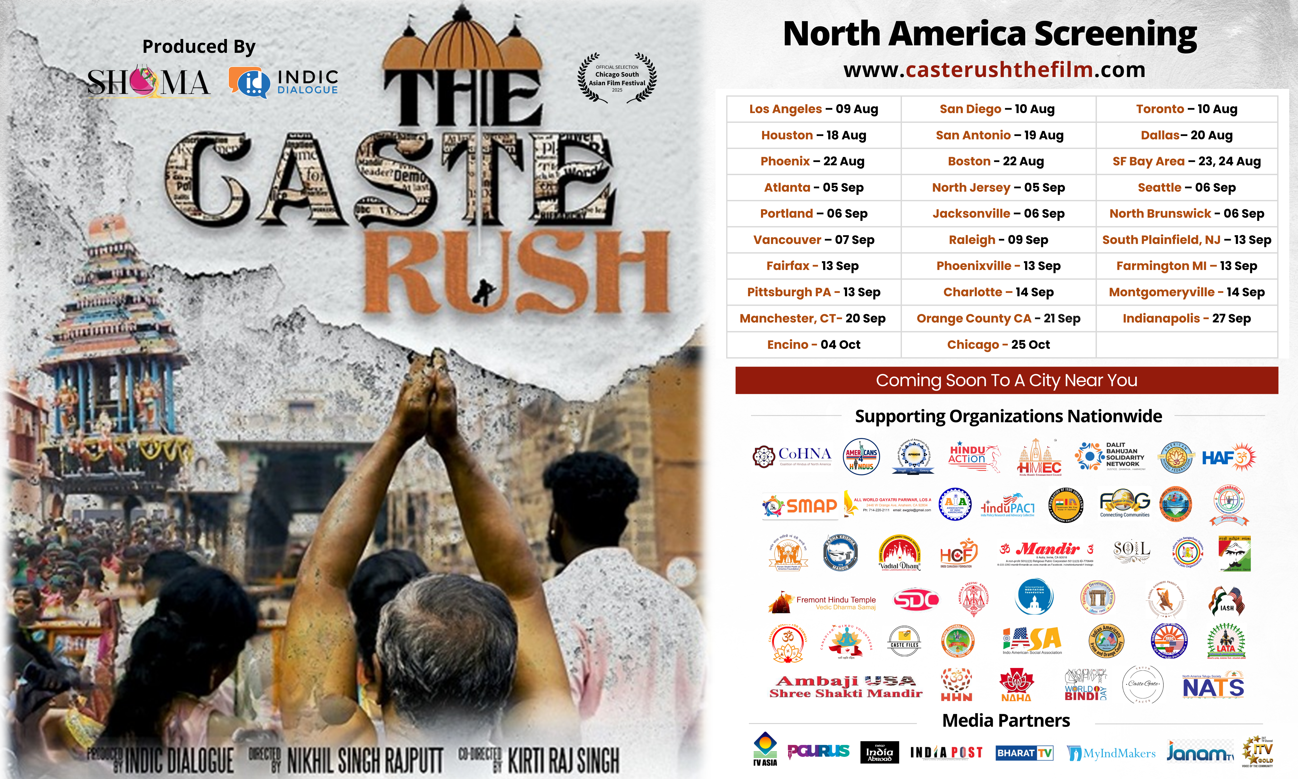North America Screening Schedule
